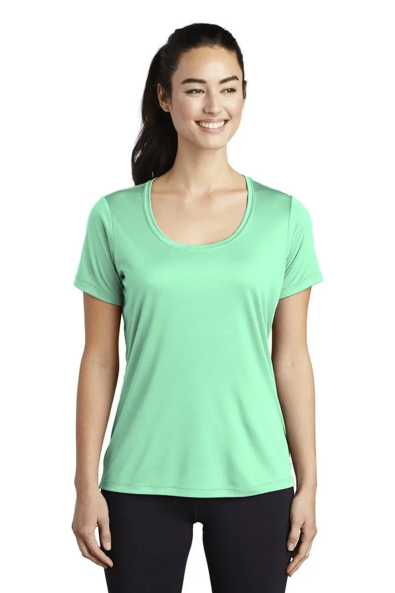 Sport-Tek Ladies Posi-UV Pro Scoop Neck Tee. LST420