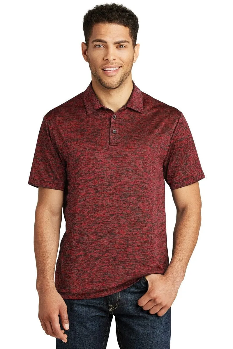 Sport-Tek ST590: PosiCharge Electric Heather Polo