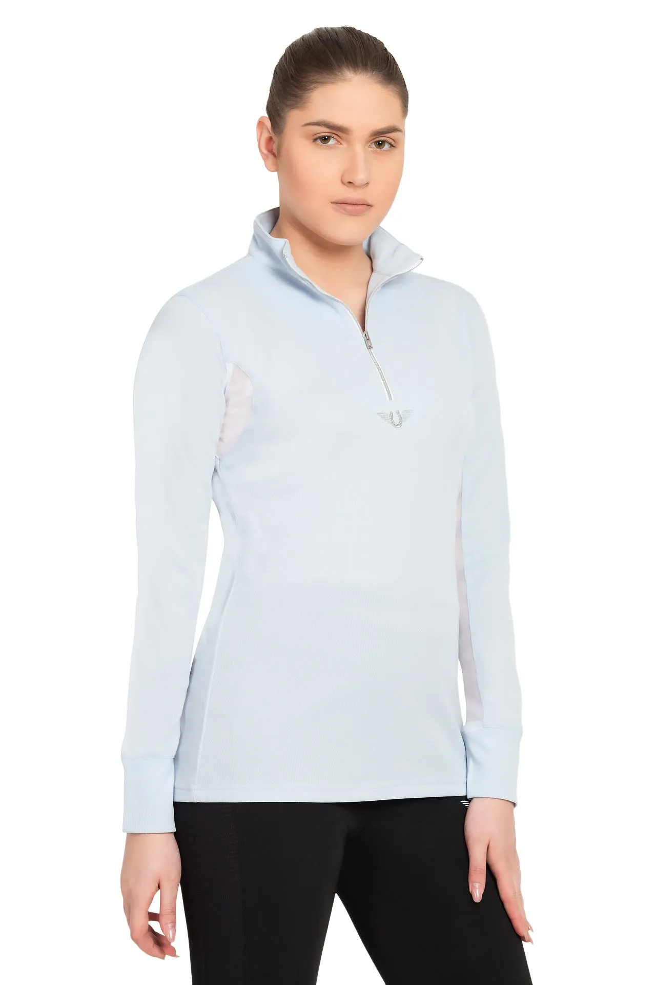 TuffRider Ladies Ventilated Technical Long Sleeve Sport Shirt