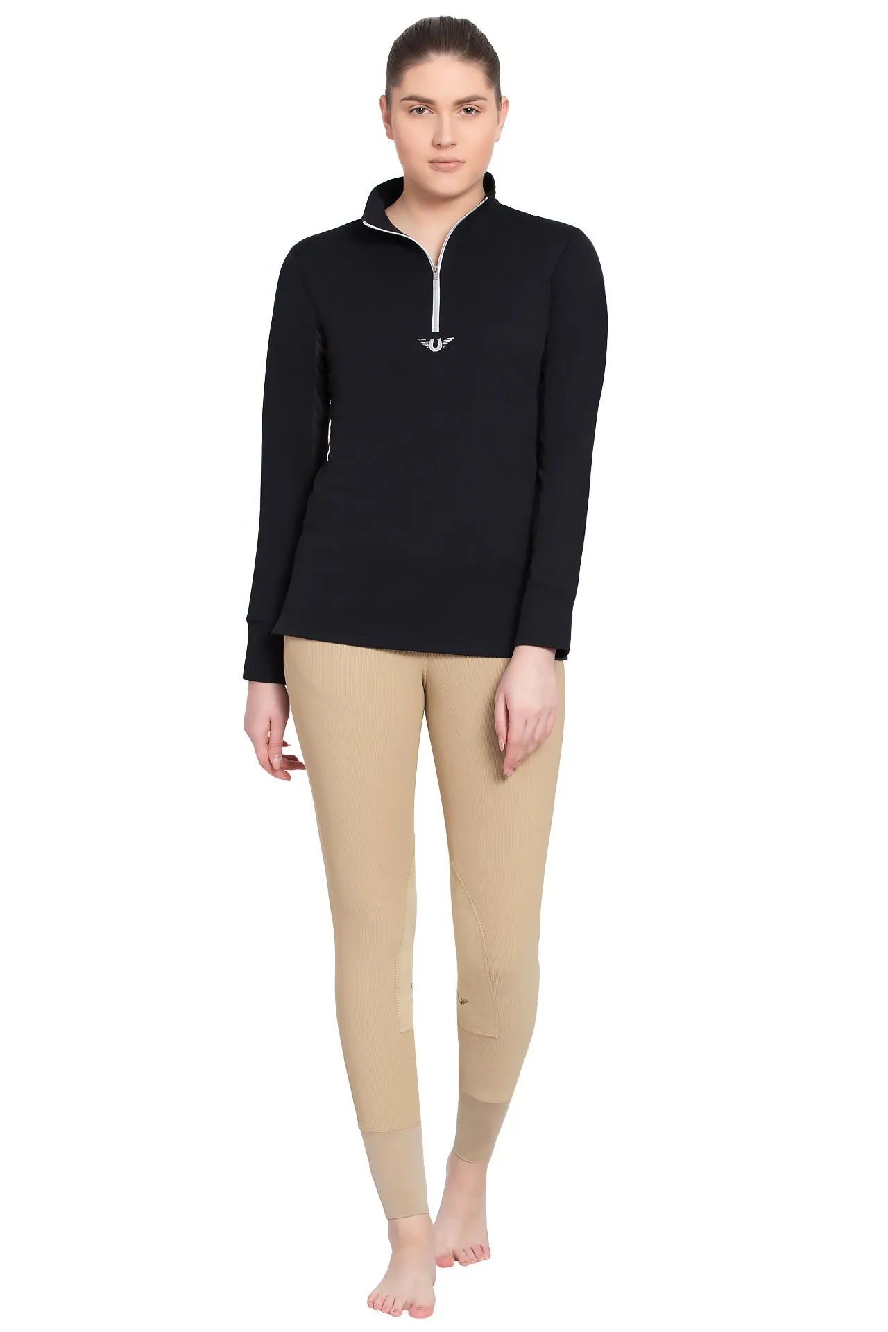 TuffRider Ladies Ventilated Technical Long Sleeve Sport Shirt