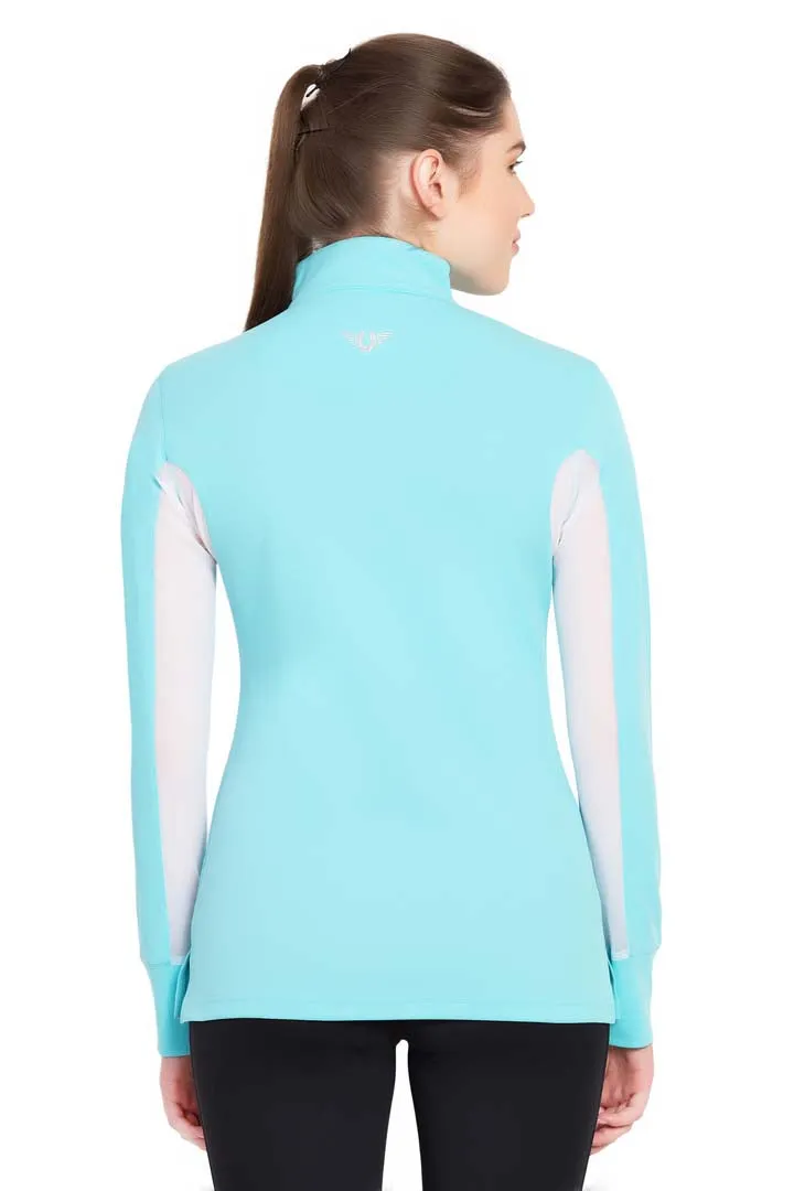 TuffRider Ladies Ventilated Technical Long Sleeve Sport Shirt