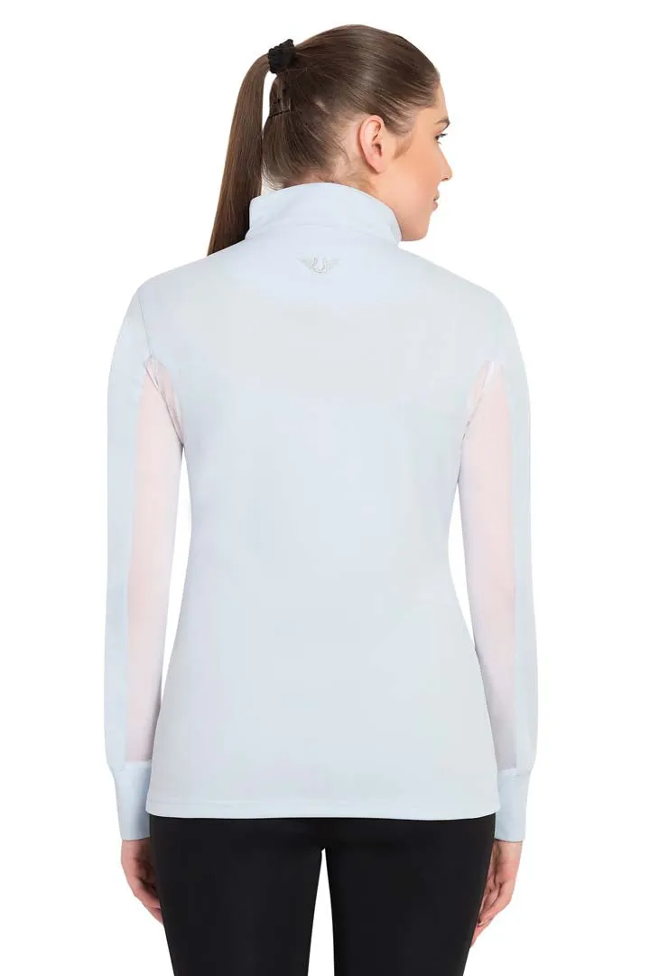 TuffRider Ladies Ventilated Technical Long Sleeve Sport Shirt