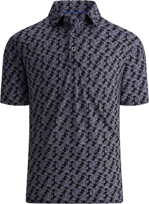 WARHORSEE Golf Polo Shirts for Men Short Sleeve Wrinkle Free 4 Way Stretch Moisture Wicking Performance Collared Tshirts