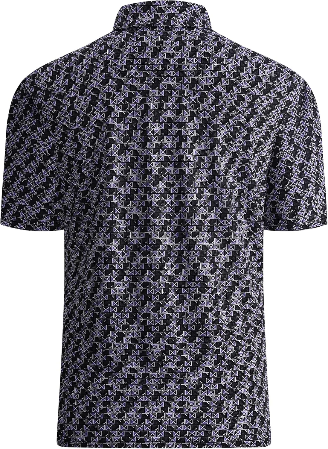 WARHORSEE Golf Polo Shirts for Men Short Sleeve Wrinkle Free 4 Way Stretch Moisture Wicking Performance Collared Tshirts