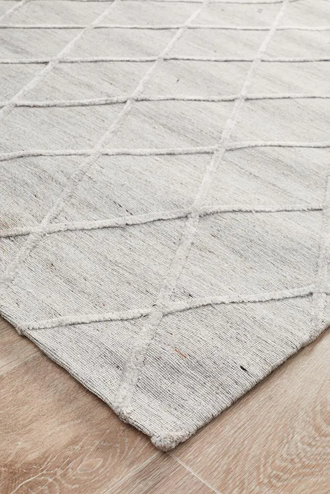 Winter Silver Styles Modern Rug