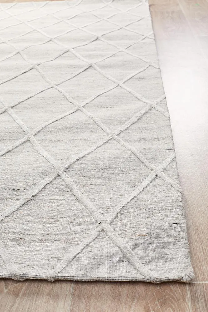 Winter Silver Styles Modern Rug