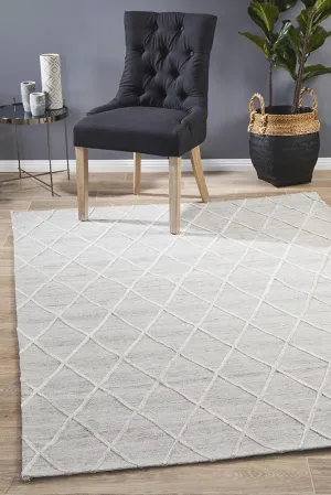 Winter Silver Styles Modern Rug