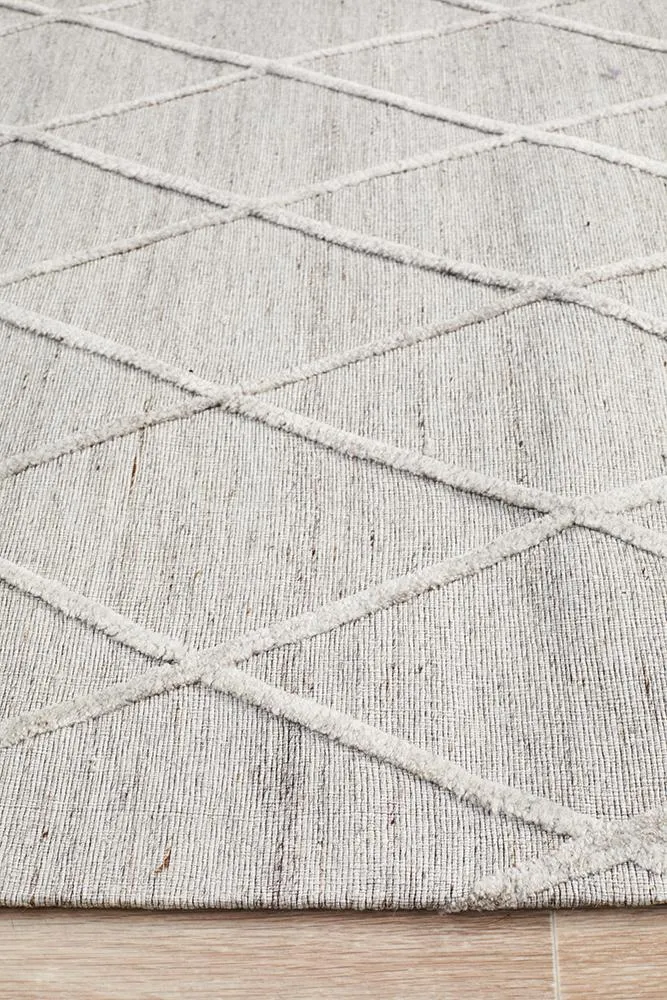 Winter Silver Styles Modern Rug