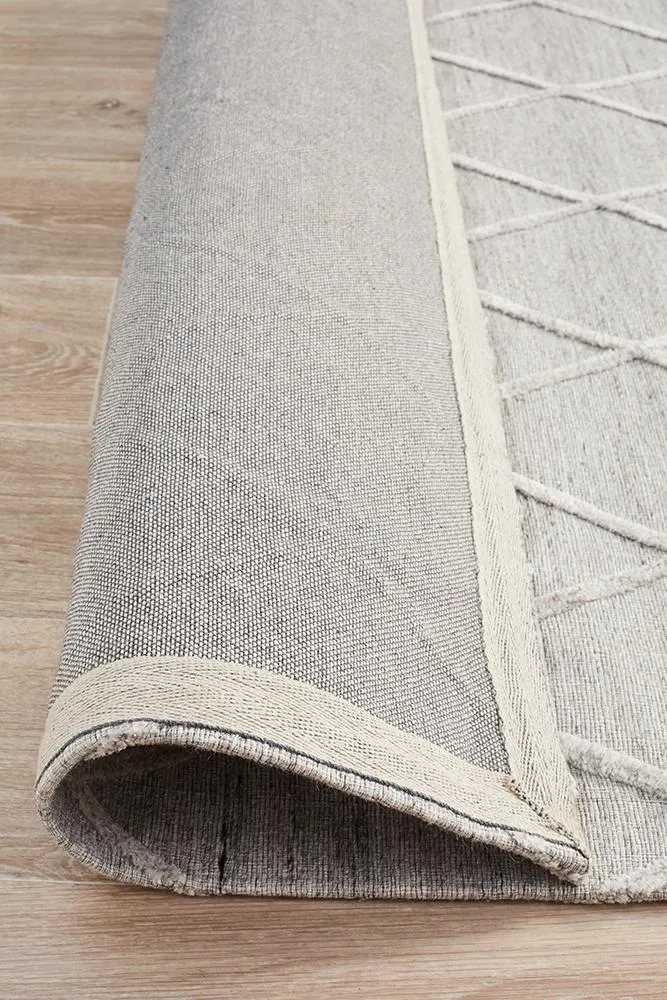 Winter Silver Styles Modern Rug