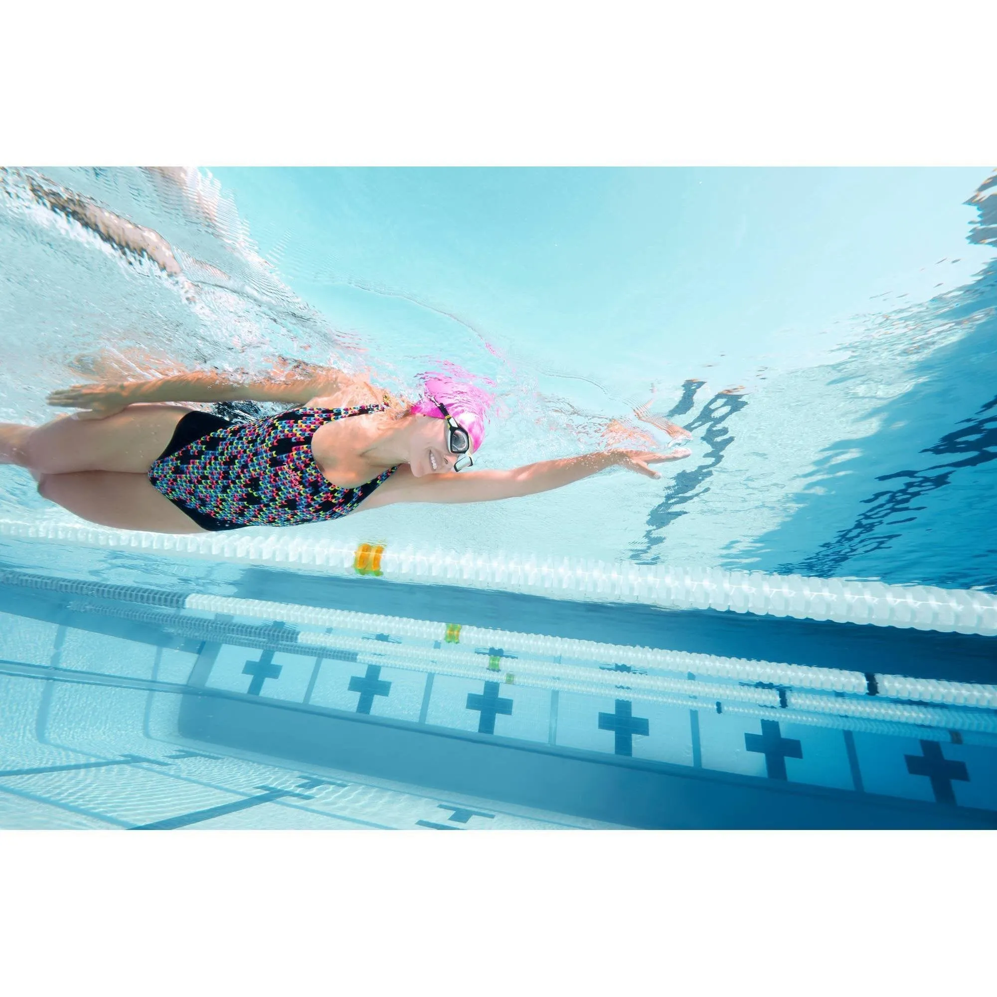 Women's Swimsuit Chlorine Resistant One-Piece Kamiye