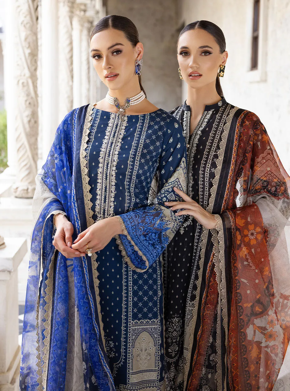 Zainab Chottani Tahra Lawn Collection  – Celestial-Bliss 9A