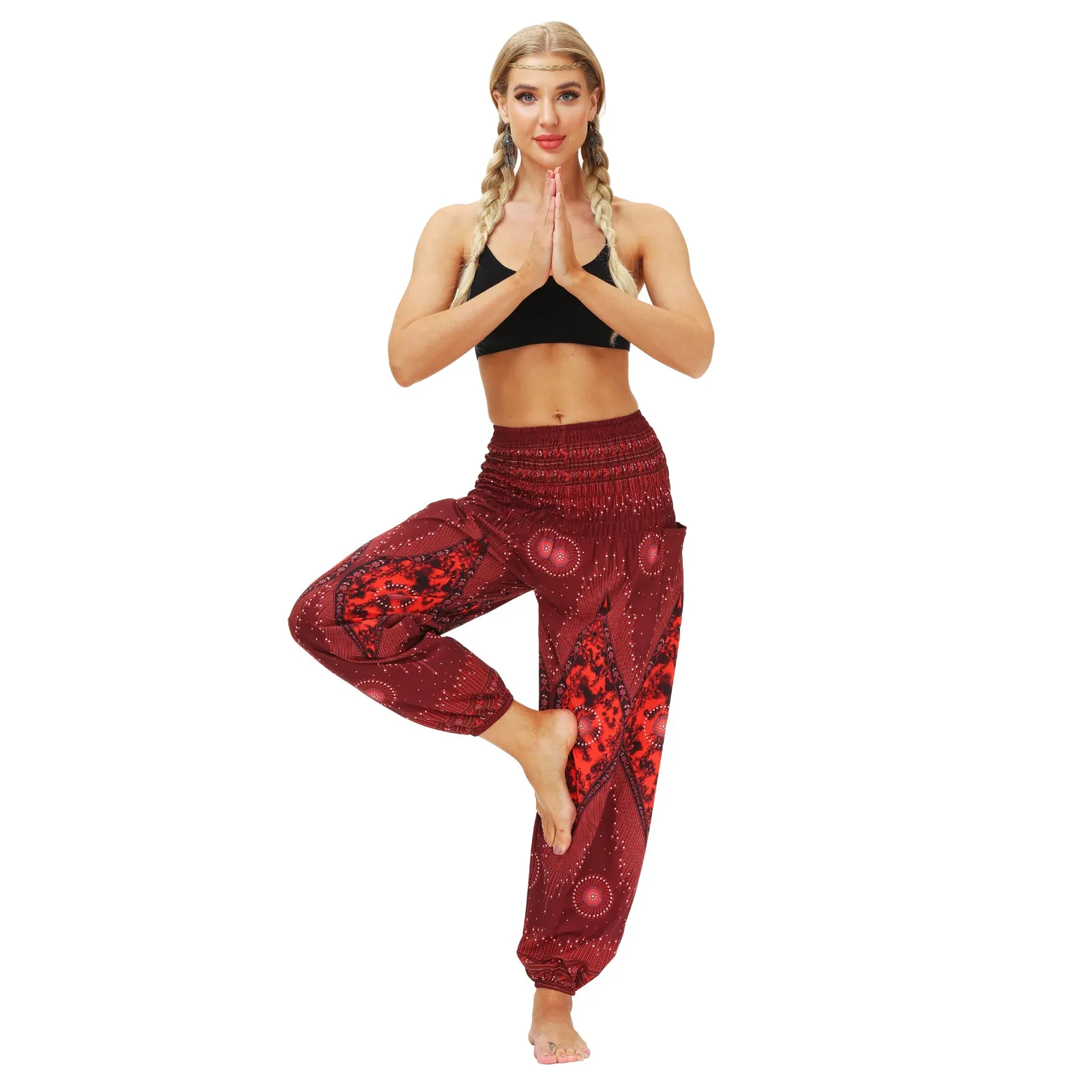 Zen Tie die Yoga Pants for Women